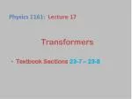 Transformers - slide 1