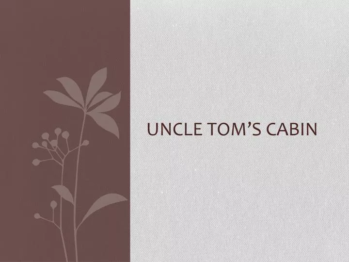 uncle tom s cabin