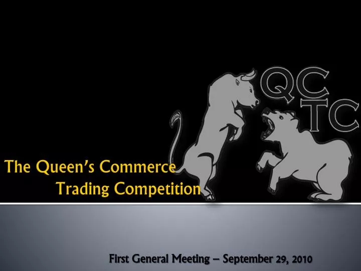 the queen s commerce trading competition