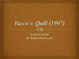 Vacco v. Quill (1997)