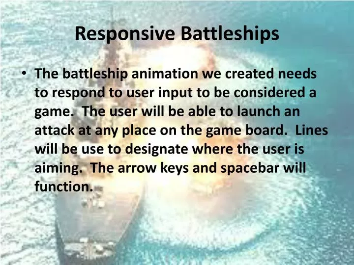 responsive battleships
