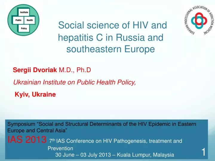 social science of hiv and hepatitis c in russia and southeastern europe