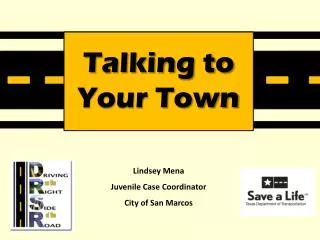 Talking to Your Town