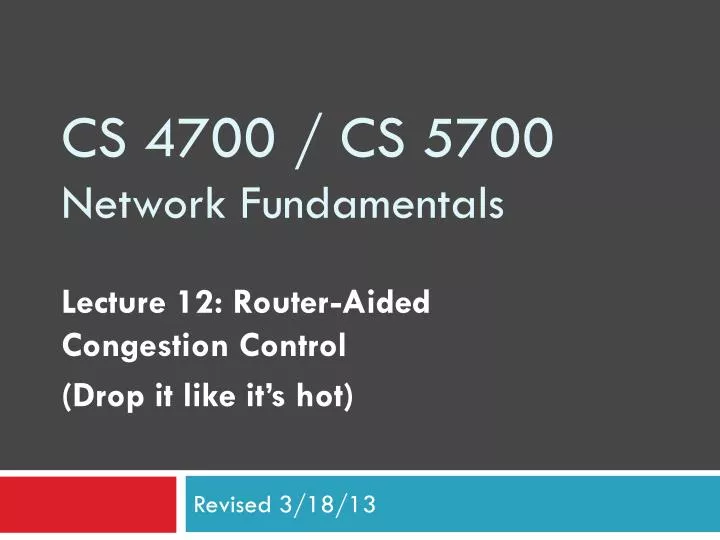 cs 4700 cs 5700 network fundamentals