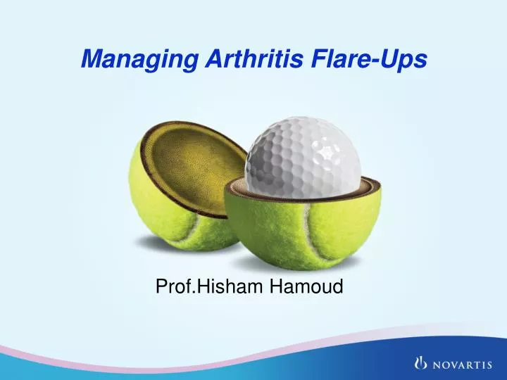 managing arthritis flare ups