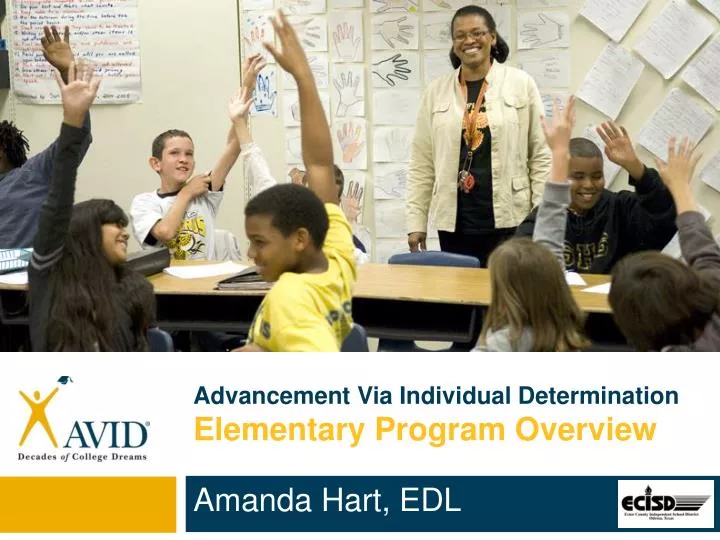 advancement via individual determination elementary program overview