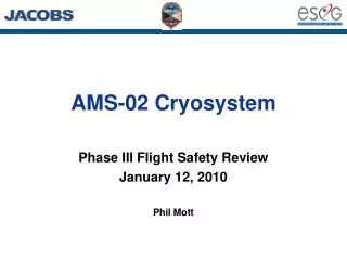 AMS-02 Cryosystem