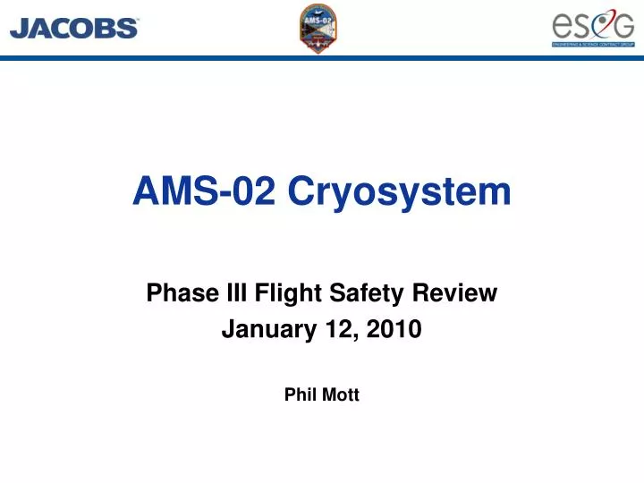 ams 02 cryosystem