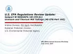 Andrea Cherepy, Phil Egidi , Reid Rosnick Radiation Protection Division - slide 1