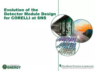 Evolution of the Detector Module Design for CORELLI at SNS