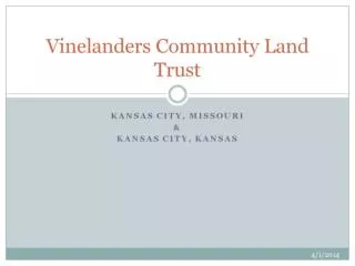 Vinelanders Community Land Trust