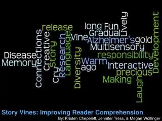 Story Vines: Improving Reader Comprehension