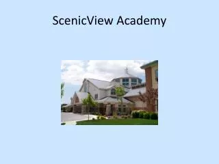 ScenicView Academy