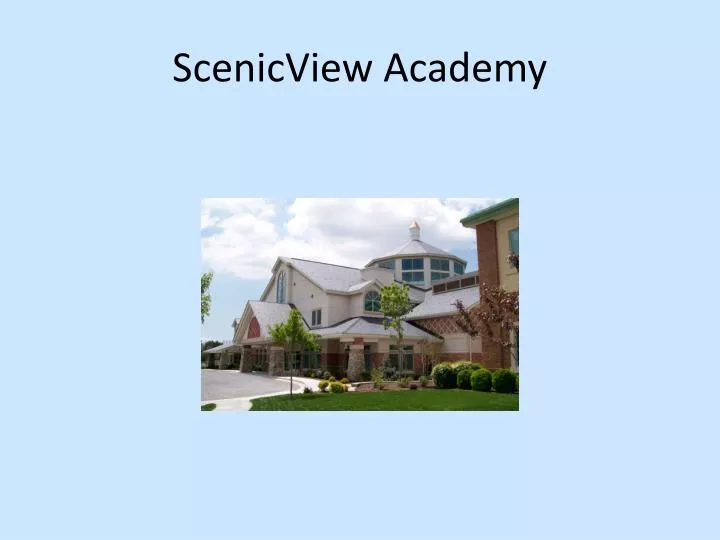 scenicview academy