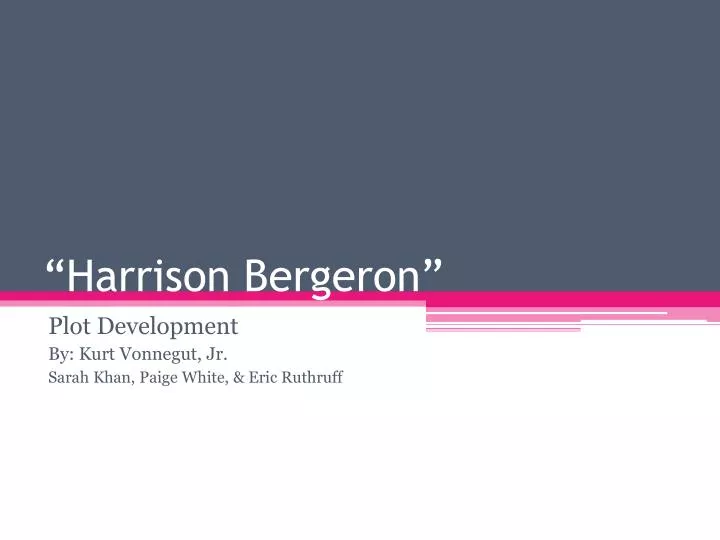 harrison bergeron