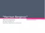“Harrison Bergeron”