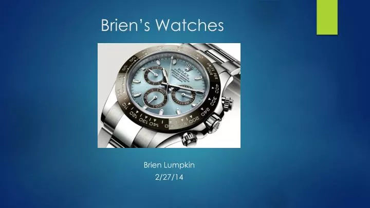 brien s watches