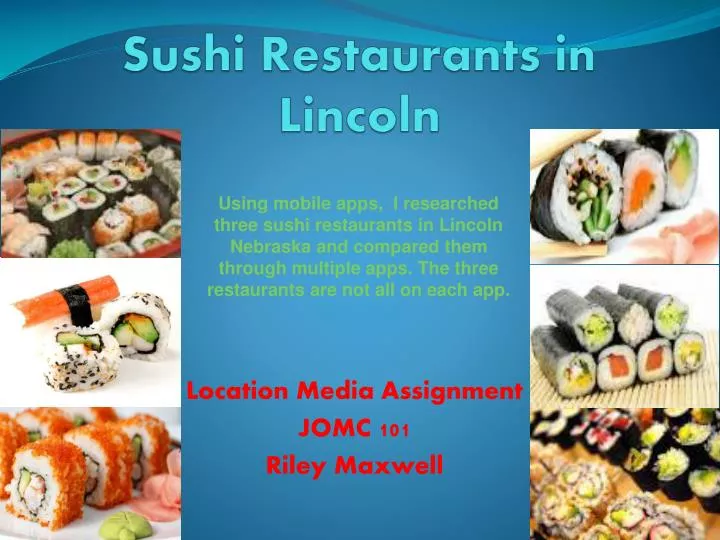 sushi restaurants in lincoln