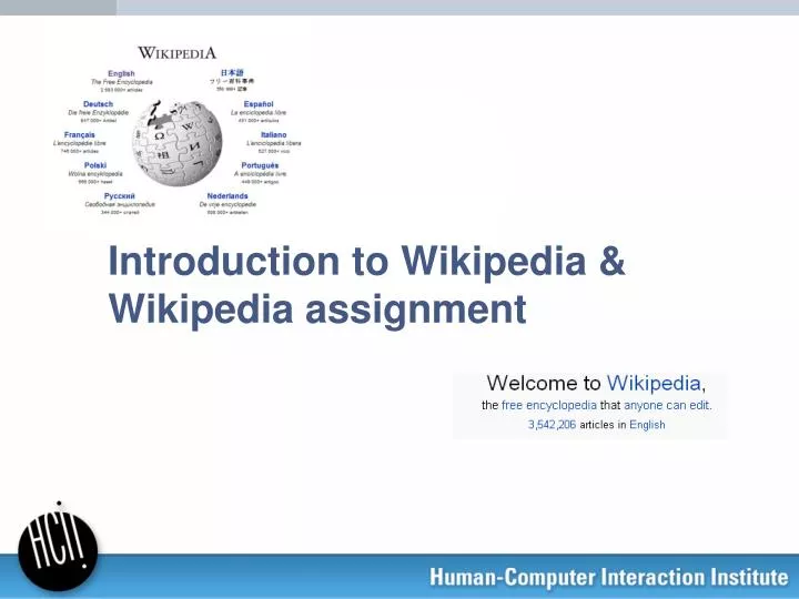 introduction to wikipedia wikipedia assignment