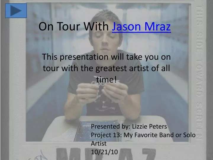 on tour with jason mraz