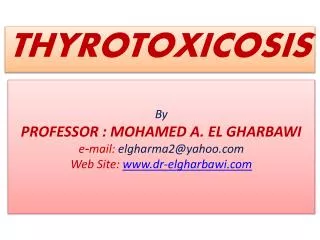 THYROTOXICOSIS