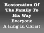 Restoration of Families: Choosing the Right Covering - slide 1