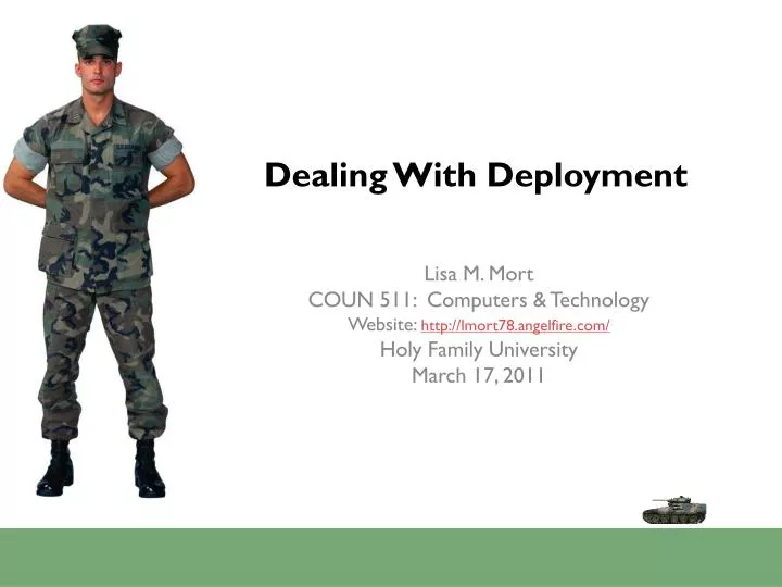 dealing with deployment