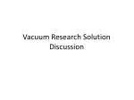 Efficient Vacuum System for Research Solutions Discussion - slide 1