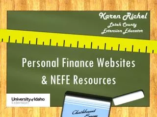 Personal Finance Websites &amp; NEFE Resources