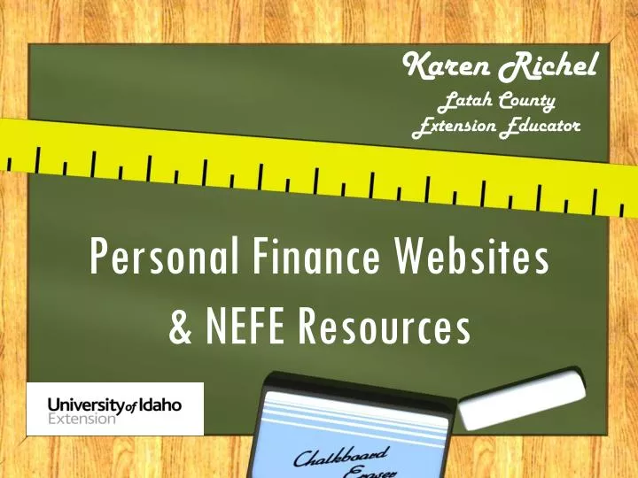 personal finance websites nefe resources