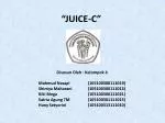 “JUICE-C” - slide 1