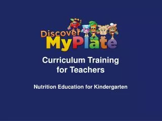 Curriculum Training for Teachers