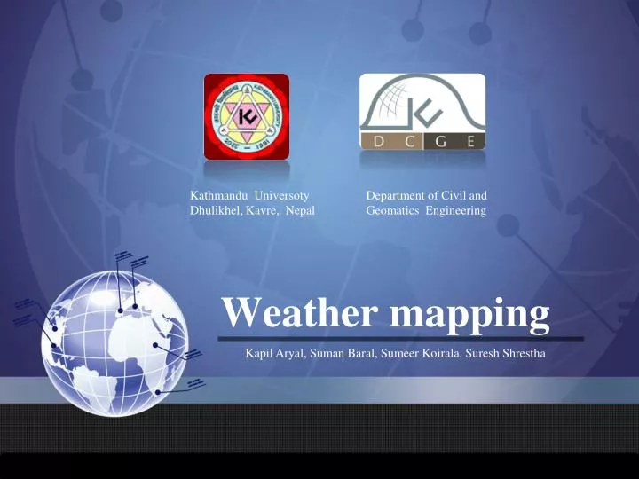 weather mapping