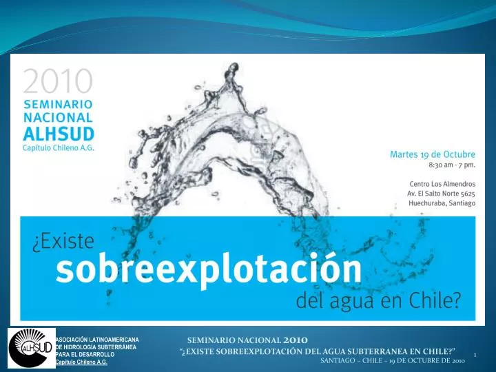 existe sobreexplotaci n del agua subterranea en chile