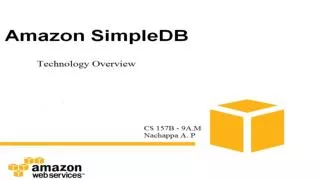 Introduction - What is SimpleDB?