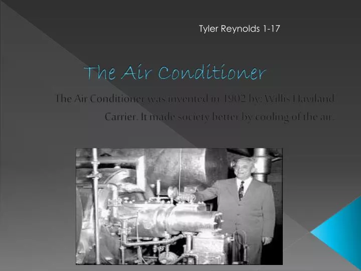 the air conditioner