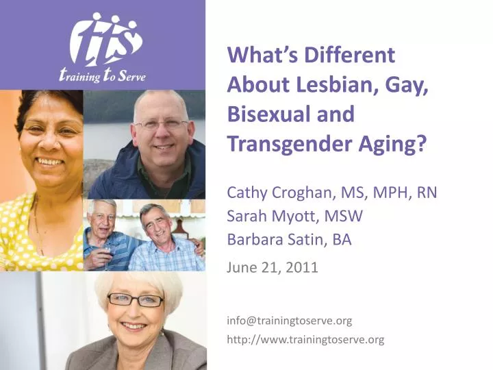 what s different about lesbian gay bisexual and transgender aging