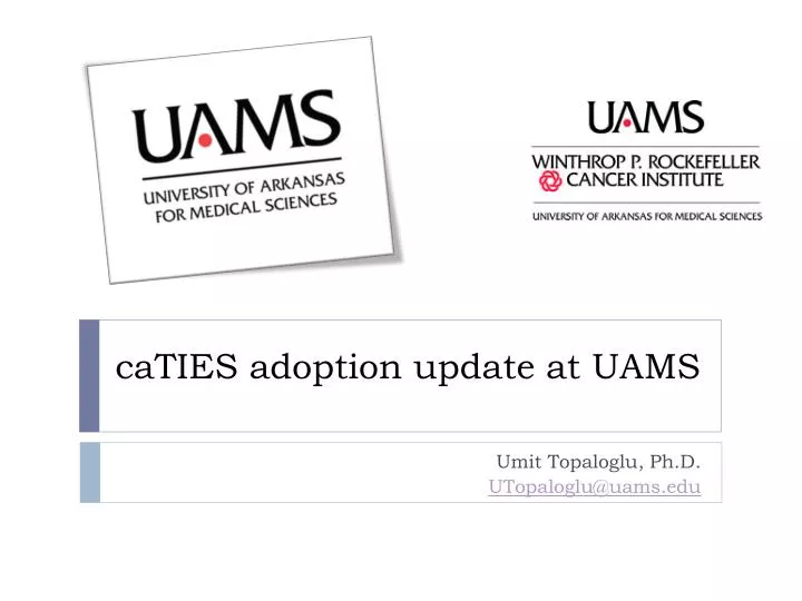 caties adoption update at uams