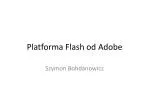 Platforma Flash od Adobe - slide 1