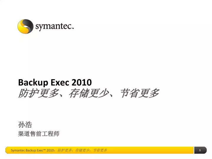 backup exec 2010