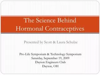 The Science Behind Hormonal Contraceptives
