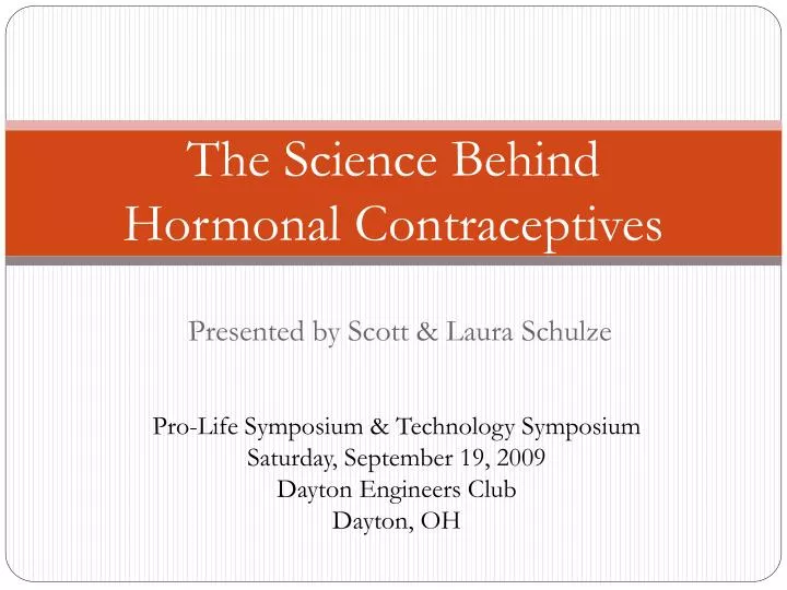 the science behind hormonal contraceptives
