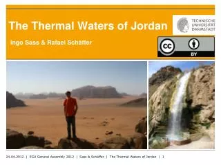 The Thermal Waters of Jordan