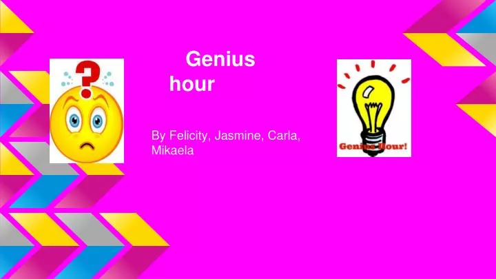 genius hour