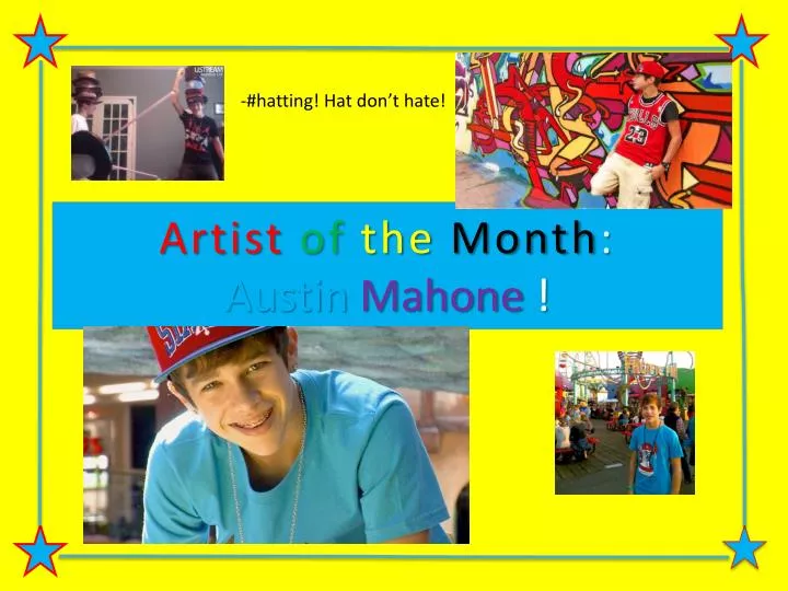 artist of the month austin mahone