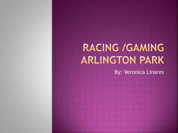 racing gaming arlington park