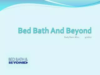 Bed Bath And Beyond