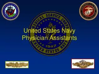 United States Navy Physician Assistants
