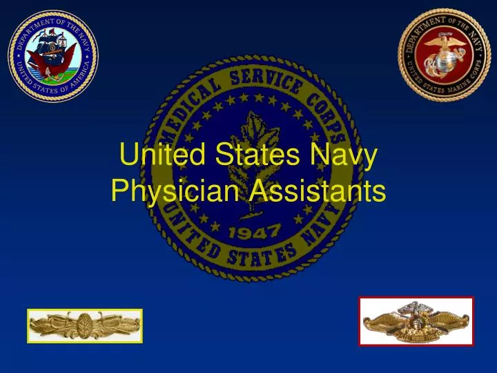 united states navy physician assistants