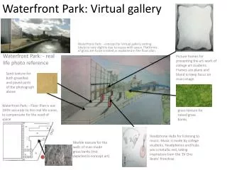 Waterfront Park: Virtual gallery